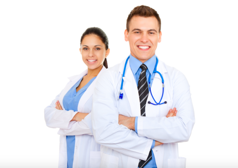 Male and Female Doctor